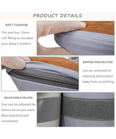 Buy Minetom Baby Hip Seat Carrier | 4 Positions | Newborn to 36 Months | Gray | International Shipping Available - Buy Online on GoSupps.com