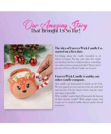 Shop Reindeer Kisses Mug & Light Diamond Candle - Perfect Holiday Gifts | International Shipping - Buy Online on GoSupps.com