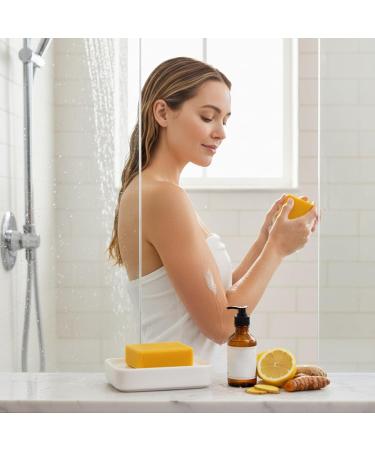 Natural body soap 140g fragrant brightening cleanser delicate natural fruit soap for the whole family face hands sensitive skin spa and bath - Buy Online on GoSupps.com