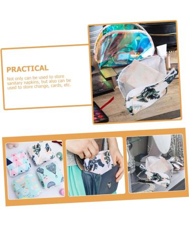 Buy Goohochy 4-Piece Storage Bags for Women - Perfect for Bandages Napkins Period Pads Tampons & More - Stylish Mini Holders for Toiletries - Buy Online on GoSupps.com