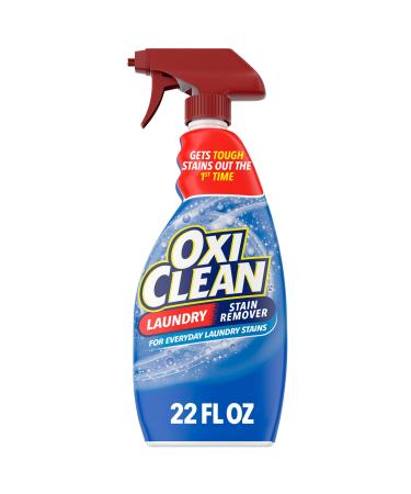OxiClean Laundry Stain Remover Spray Effective on Grease Blood Wine Stains and More - Colour Safe Chlorine Bleach-Free 650 mL