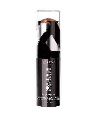 L'Oreal Paris Infallible Longwear Shaping Stick Foundation 411 Chestnut - 0.32 Ounce - Buy Online on GoSupps.com
