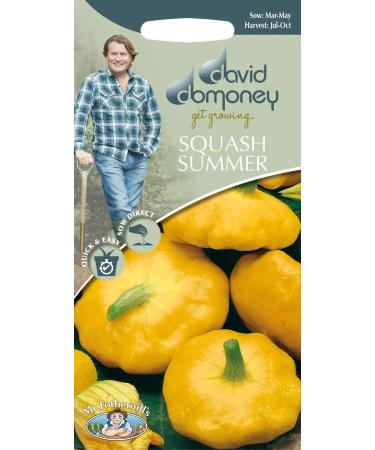 Portal Cool Mr - Vegetale - David Domoney Zucca di Estate - Sunburst - 10 Semi