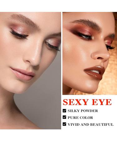 BKPPLZP 12 Colors Nude Eyeshadow Palette - Matte & Shimmer Natural Pigments for Long-Lasting, Waterproof Smokey Eye Look - Professional Beauty Makeup Kit - Buy Online on GoSupps.com