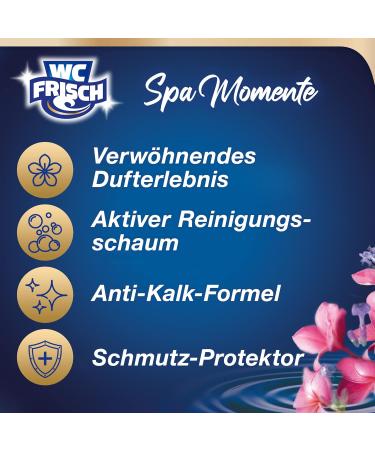 Buy WC Frisch Deluxe Delicate Magnolia & Spa Momente Harmonie - Fragrance Stones with Essential Oils for Fresh Toilets | International Shipping Available - Buy Online on GoSupps.com