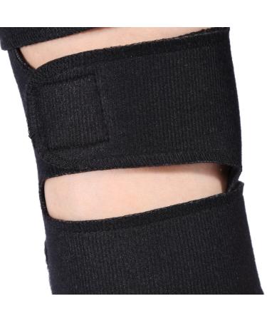 ZJchao Self-Heating Knee Support - Adjustable Tourmaline Magnetic Pad Arthritis Brace | Cold-Proof Open Patella Stabilizer for Pain Relief - Buy Online on GoSupps.com