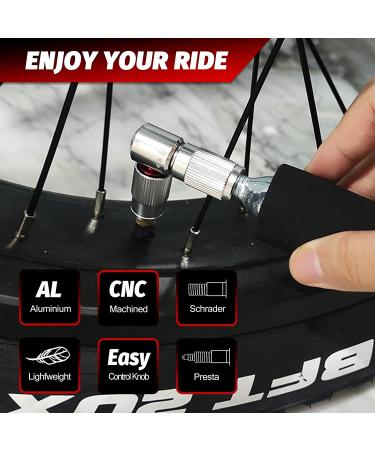 F-wheel Co2 Bike Tire Inflator for Mountain Bikes - Portable Mini CO2 Pump for Emergency Use - Buy Online on GoSupps.com