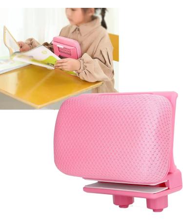 HYEIUIRA Kids Sitting Posture Corrector Ergonomic 7 Forward Tilt Desk Writing Posture Corrector Detachable Nap Pillow with Holder (Pink) - Buy Online on GoSupps.com