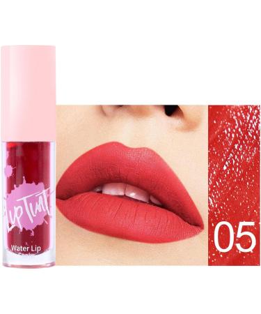  LINGJIONG Tinted Lip Gloss - 5 ml - Moisturizing Glossy Lip Oil Tinted Lip Balm - Lasting Lip Glow Oil Non-Sticky Lip Tint Cheek Tint Lingjiong - Buy Online on GoSupps.com