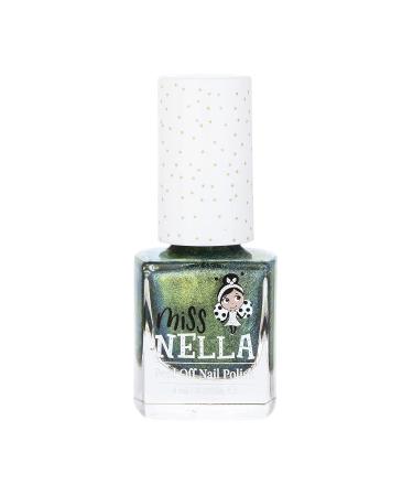 Miss Nella Alian Poo - Non-Toxic Green Peel-Off Nail Polish for Kids | Water-Based & Odorless - Safe & Fun Manicure! - Buy Online on GoSupps.com