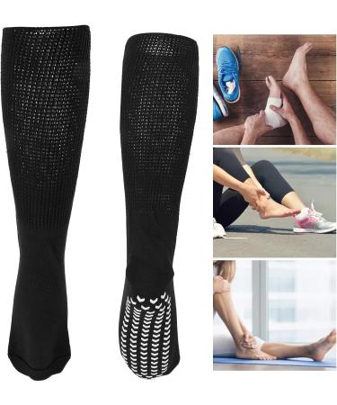 Extra Wide Diabetic Socks for Swollen Feet - Soft Cotton, Good Elasticity - Anti-Slip Bottom - 1 Pair (43cm) - Buy Online on GoSupps.com