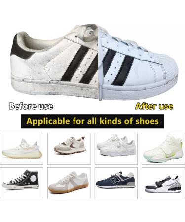 60 Pcs Shoe Wipes Sports&Leather Shoe Shine Wipes Surfactan Sneaker Cleaning Wipes for Remove Dirt Stains Trainer Cleaning Kit for Car Travelling Home - Buy Online on GoSupps.com