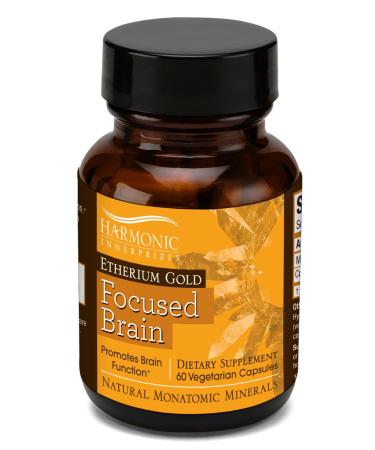 Harmonic Innerprizes Etherium Gold Focused Brain 60 Vegetarian Capsules
