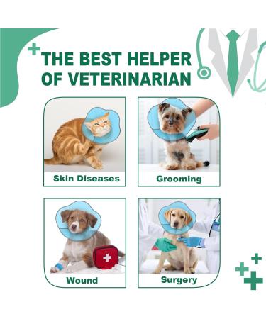 Adjustable Supet Dog Cone Collar for Large and Small Dogs - Blue XXXL - Buy Online on GoSupps.com