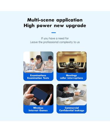 Buy Portable Magnetic Field Isolator - AC100-240V 12 Channels Fast Heat Discharge | Accessories for Confidential Meetings (EU Connector) - International Shipping Available - Buy Online on GoSupps.com