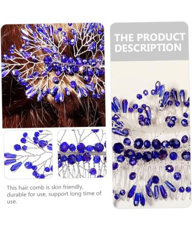 MAGICLULU Bridal Crystal Hair Comb Bride Crystal Hair Comb Wedding Party Hair Comb Women Wedding Hair Comb Rhinestone Hair Comb Bridal Hair Comb Bridesmaid Hair Comb Prom Hair Comb - Buy Online on GoSupps.com