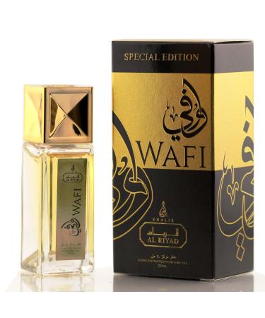 Maison d'Orient WAFI by ALRIYAD 20ML Woody Ambery Leather Perfume Oil Roll-On for Men. The Essence of Masculine Elegance Cologne Travel Bottle. Travel Size Cologne