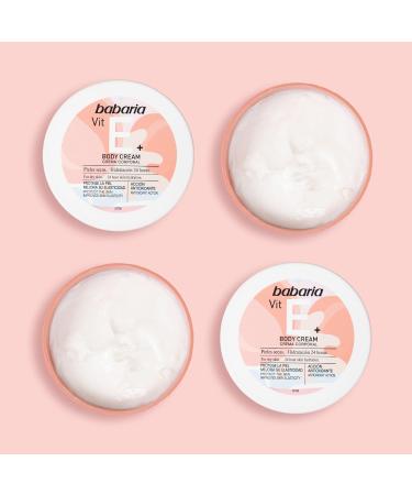 Babaria Moisturizing & Antioxidant Body Cream with Vitamin E for Normal & Dry Skin - Vegan 400ml | International Shipping - Buy Online on GoSupps.com