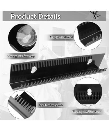 XL Black Hair Extension Hanging Storage - Wall-Mounted Wig Display Holder for Salon & Home Use - Buy Online on GoSupps.com