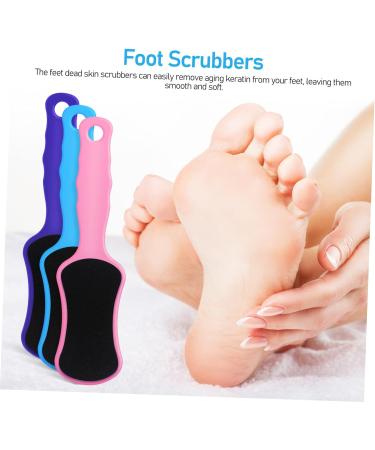 COOPHYA 6 Pcs Pedicure Tool Foot Dead Skin Remover Foot File Foot Dead Skin File Foot Scrubber Pad Pumice Stone for Feet Double Sided Foot Scrubber Sandpaper Foot Brush Care - Buy Online on GoSupps.com