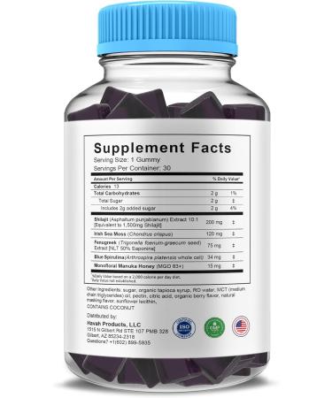 Boost TRT Maximum Strength Performance Gummies BoostTRT Gummy Supplement Boost TRT Maximum Strength Advanced Shilajit Multivitamin Supplement BoostTRT Health Gomitas (1 Month Supply) - Buy Online on GoSupps.com