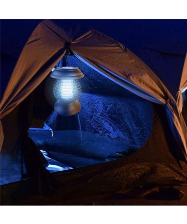 Solar Ultraviolet Insecticidal Lamp Waterproof Flies Mosquitoes and Insects Outdoors Lighting Gardens Patios Lawns Dual Functions - Buy Online on GoSupps.com