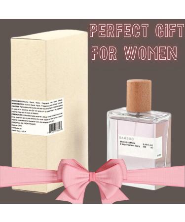 Bamboo Perfume for Women 3.4oz / 100ml Eau de parfum Long Lasting Fragrance for Women (Oil Concentration 15%) - Buy Online on GoSupps.com