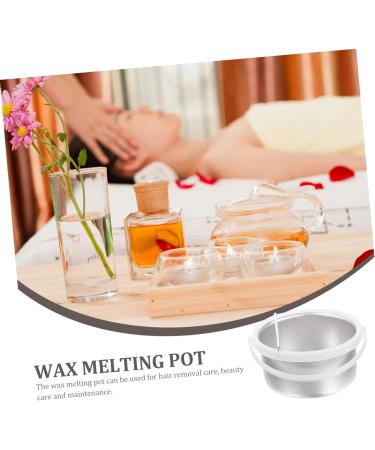 Coheali Small Wax Pot Warmer - Portable Aluminum Wax Heater for Hair Removal | Optimal Wax Warmer and Heating Tool - Buy Online on GoSupps.com