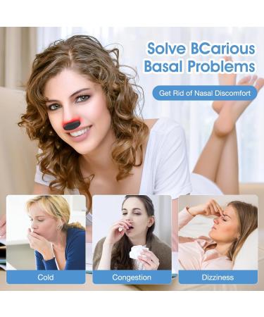 PLLYPE RespiRelief Red Light Nose Therapy Device Physiotherapy Nose Soother Red Light Therapy for Nose Nasal Therapy Device for Nasal Congestion Breathing Promote Rhinitis Relieve Rhinitis (1 - Buy Online on GoSupps.com
