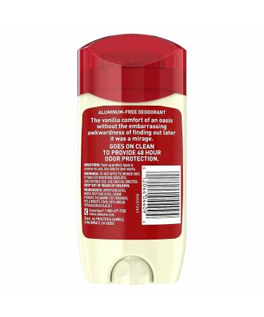 Old Spice Oasis Deodorant for Men - Vanilla Scented 3 Oz (Pack of 1) - Buy Online on GoSupps.com