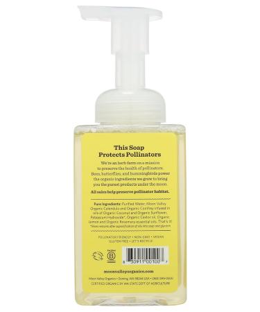 Buy MOON VALLEY ORGANICS Lemon Rosemary Liquid Hand Soap - Nourishing & Eco-Friendly 8.8 FZ | International Shipping Available - Buy Online on GoSupps.com