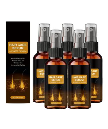 QPJUVC Hair growth serum with rosemary oil for hair loss thin hair and beard growth in men and women lightweight nongraying scalp nourishment spray 60 ml 5