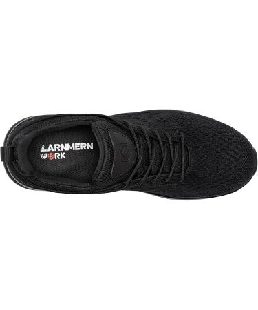 Men's Larnmers Waterproof Running Shoes - Slide-Resistant Casual Sneakers for Sports & Outdoor Fitness - Black 44 EU - Buy Online on GoSupps.com