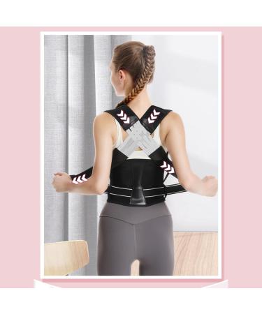 Dewedrt Corrective Band Adult Hunchback Correction Strap Women'S Back Support Open Shoulder Chest Straightening Straps S - Buy Online on GoSupps.com