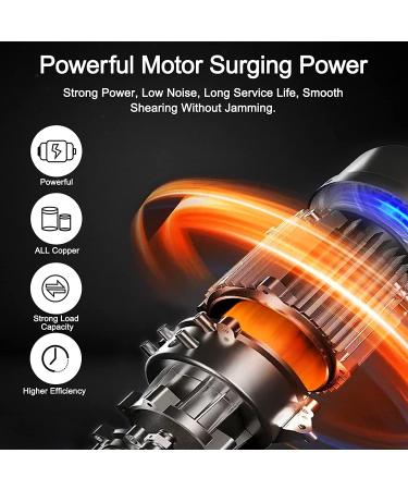 Rockubot Zero Gapped T Blade Hair Trimmer for Men - Cordless Rechargeable Clippers, Professional Electric Haircut Machine - Buy Online on GoSupps.com