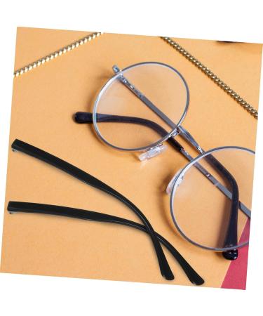 Universal Glasses Replacement Bar - Healeeved 1 Pair Black Glasses Legs & Repair Arms - Premium Accessories for Glass Frames 13.8x0.8cm - Buy Online on GoSupps.com