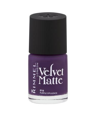 Rimmel Velvet Matte Nail Polish Purple Opulence