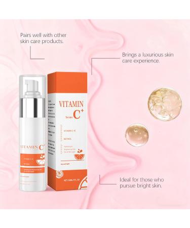  Raevior Vitamin C Serum for Women Dark Spot Remover for Face Hydrating Anti Aging Face Serum with Retinol & Vitamin E Brightening to Reduce Wrinkles & Uneven Skin Tone Pore Minimizer (4pcs) - Buy Online on GoSupps.com