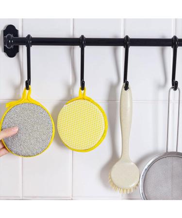 GREYWAWA Kitchen Cleaning Sponges Double Sided Scouring Pad Wipe Dishwashing Sponges Cloth for Easy Dishwashing - Buy Online on GoSupps.com