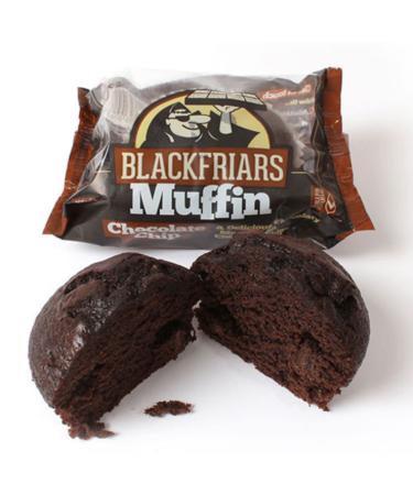 Chocolate Chip muffins (20x100g). Deliciously chocolatey muffins with chocolate chips.