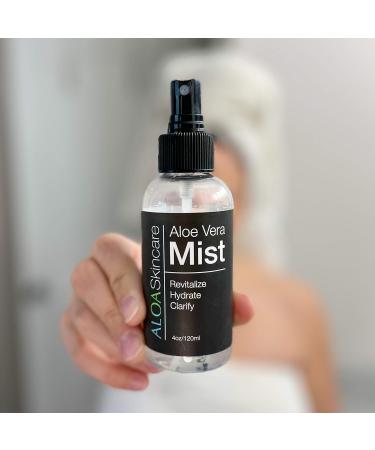 ALOA Skincare Aloe Mist - Organic 4oz Face Spray for Clear Skin | International Shipping Available - Buy Online on GoSupps.com