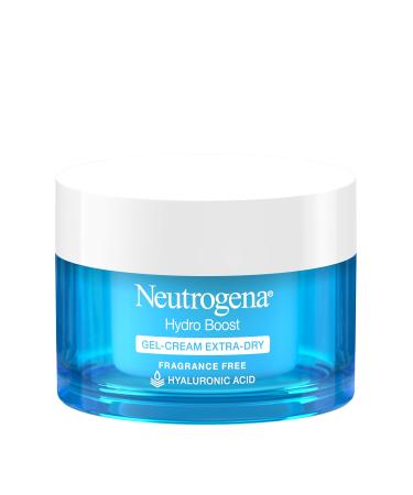 Neutrogena Hydro Boost Hyaluronic Acid Hydrating Gel-Cream Face Moisturizer to Hydrate & Smooth Extra-Dry Skin  Oil-Free  Fragrance-Free  Non-Comedogenic & Dye-Free Face Lotion  1.7 oz
