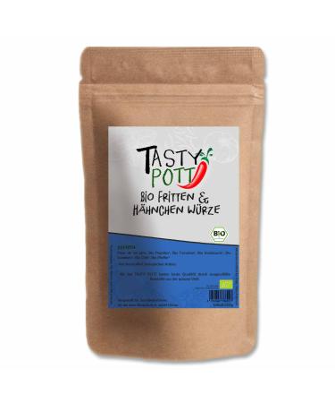 TASTY POTT Tasty Pott Organic Chicken and Fries - 250g - Seasoning and Cooking - Roasting and Marinating - Potatoes - Refining Spices