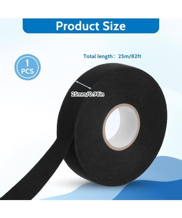 Simarro Non-Slip Ice Hockey Tape - 25m Self-Adhesive Handle Grip for Hockey Tennis Golf & Badminton Rackets - Durable Black Sports Handle Band - Buy Online on GoSupps.com