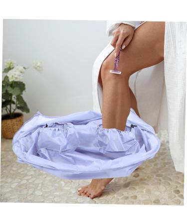 Foldable Leg Shaving Cloak & Beard Apron - Premium Hair Cutting Tool for Men - Lightweight Polyester - Easy Cleanup for Grooming - Buy Online on GoSupps.com