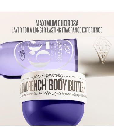 Delicia Drench Body Butter by Sol de Janeiro for Women - 2.5 oz Body Butter Cheirosa '59 70.87 g (Lot de 1) - Buy Online on GoSupps.com