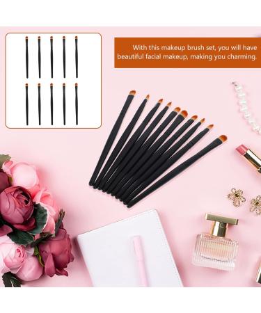 FOMIYES 10pcs Nose Shadow Brush Eyeshadow Eye Shadow Cosmetics Brush Cosmetic Brush Make up Accessories Miss - Buy Online on GoSupps.com