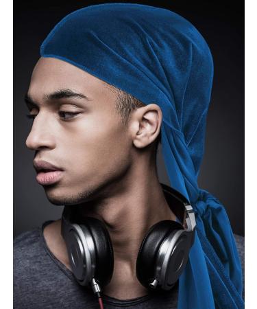 12-Piece Multicolored Velvet Durag Caps for 360 Wave Men Women - Buy Online on GoSupps.com