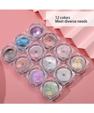 Sequins Environmental Protection And Non-Toxic Exquisite Bead Embroidery Nail Sequins Salon Shop for Home Manicure Store Beauty Shop(default) - Buy Online on GoSupps.com