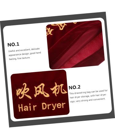 Didiseaon 3 Pcs Hair Dryer Storage Bag Travel Hair Dryer Blow Dryer Bag Storage Bag for Hair Dryer Drawstring - Buy Online on GoSupps.com